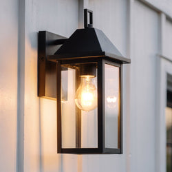 Urban Ambiance - Wall Sconce - UKC10052 Farmhouse Outdoor Wall Sconce, 14''H x 5.75''W x 7''Dep, Olde Bronze Finish, Colwyn Collection - 