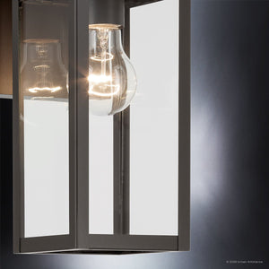 Urban Ambiance - Wall Sconce - UKC10052 Farmhouse Outdoor Wall Sconce, 14''H x 5.75''W x 7''Dep, Olde Bronze Finish, Colwyn Collection - 