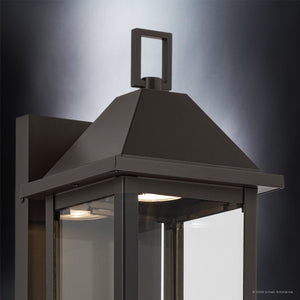 Urban Ambiance - Wall Sconce - UKC10053 Farmhouse Outdoor Wall Sconce, 14''H x 5.75''W x 7''Dep, Olde Bronze Finish, Colwyn Collection - 