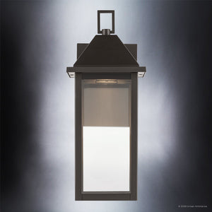 Urban Ambiance - Wall Sconce - UKC10053 Farmhouse Outdoor Wall Sconce, 14''H x 5.75''W x 7''Dep, Olde Bronze Finish, Colwyn Collection - 