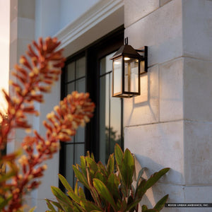 Urban Ambiance - Wall Sconce - UKC10053 Farmhouse Outdoor Wall Sconce, 14''H x 5.75''W x 7''Dep, Olde Bronze Finish, Colwyn Collection - 