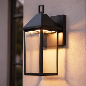 Urban Ambiance - Wall Sconce - UKC10057 Farmhouse Outdoor Wall Sconce, 16.75''H x 6.75''W x 8.25''Dep, Olde Bronze Finish, Colwyn Collection - 