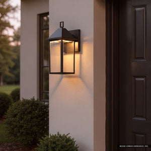 Urban Ambiance - Wall Sconce - UKC10057 Farmhouse Outdoor Wall Sconce, 16.75''H x 6.75''W x 8.25''Dep, Olde Bronze Finish, Colwyn Collection - 
