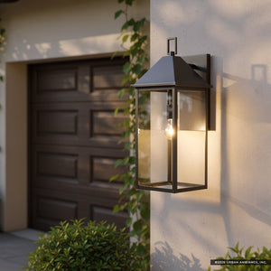 Urban Ambiance - Wall Sconce - UKC10060 Farmhouse Outdoor Wall Sconce, 22''H x 9''W x 10''Dep, Olde Bronze Finish, Colwyn Collection - 