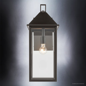 Urban Ambiance - Wall Sconce - UKC10060 Farmhouse Outdoor Wall Sconce, 22''H x 9''W x 10''Dep, Olde Bronze Finish, Colwyn Collection - 