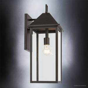 Urban Ambiance - Wall Sconce - UKC10060 Farmhouse Outdoor Wall Sconce, 22''H x 9''W x 10''Dep, Olde Bronze Finish, Colwyn Collection - 