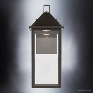 Urban Ambiance - Wall Sconce - UKC10061 Farmhouse Outdoor Wall Sconce, 22''H x 9''W x 10''Dep, Olde Bronze Finish, Colwyn Collection - 