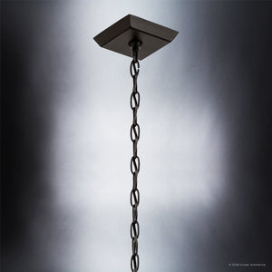 Urban Ambiance - Pendant - UKC10063 Farmhouse Outdoor Pendant, 22''H x 9''W x 9''Dep, Olde Bronze Finish, Colwyn Collection - 