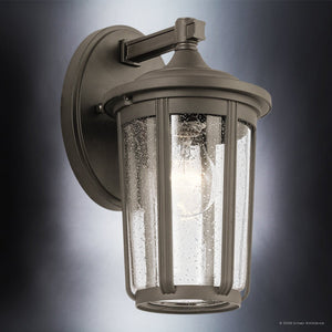 Urban Ambiance - Wall Sconce - UKC10081 Luxe Industrial Outdoor Wall Sconce, 11''H x 6''W x 7''Dep, Olde Bronze Finish, Umberly Collection -