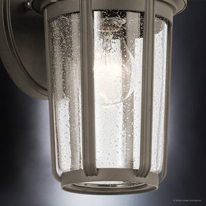 Urban Ambiance - Wall Sconce - UKC10081 Luxe Industrial Outdoor Wall Sconce, 11''H x 6''W x 7''Dep, Olde Bronze Finish, Umberly Collection -