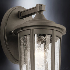 Urban Ambiance - Wall Sconce - UKC10081 Luxe Industrial Outdoor Wall Sconce, 11''H x 6''W x 7''Dep, Olde Bronze Finish, Umberly Collection -