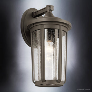 Urban Ambiance - Wall Sconce - UKC10085 Luxe Industrial Outdoor Wall Sconce, 17.25''H x 9''W x 10.25''Dep, Olde Bronze Finish, Umberly Collection -