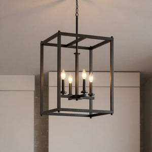 Urban Ambiance - Chandelier - UKC20031 Transitional Indoor Chandelier, 31''H x 16''W x 16''Dep, Olde Bronze Finish, Marquess Collection - 