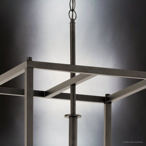 Urban Ambiance - Chandelier - UKC20031 Transitional Indoor Chandelier, 31''H x 16''W x 16''Dep, Olde Bronze Finish, Marquess Collection - 