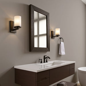 Urban Ambiance - Bath Light - UKC20037 Transitional Indoor Bath Light, 9.25''H x 4.5''W x 6.25''Dep, Olde Bronze Finish, Marquess Collection - 