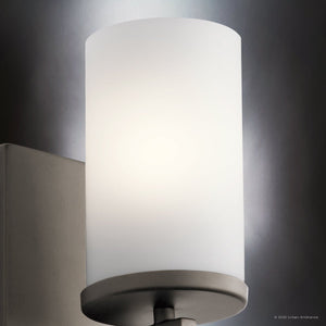 Urban Ambiance - Bath Light - UKC20037 Transitional Indoor Bath Light, 9.25''H x 4.5''W x 6.25''Dep, Olde Bronze Finish, Marquess Collection - 