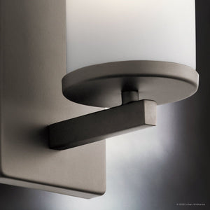Urban Ambiance - Bath Light - UKC20037 Transitional Indoor Bath Light, 9.25''H x 4.5''W x 6.25''Dep, Olde Bronze Finish, Marquess Collection - 