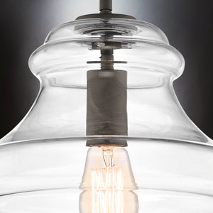 Urban Ambiance - Pendant - UKC20071 Casual Indoor Pendant, 10.25''H x 12''W x 12''Dep, Olde Bronze Finish, Opalyn Collection - 