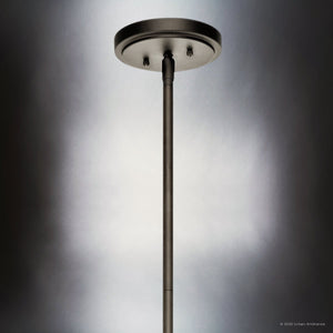 Urban Ambiance - Pendant - UKC20083 Casual Indoor Pendant, 27.25''H x 20''W x 20''Dep, Olde Bronze Finish, Opalyn Collection - 