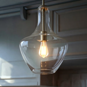 Urban Ambiance - Pendant - UKC20100 Casual Indoor Pendant, 19.75''H x 14''W x 14''Dep, Brushed Nickel Finish, Opalyn Collection - 