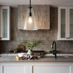 Urban Ambiance - Pendant - UKC20110 Casual Indoor Pendant, 15.25''H x 10.25''W x 10.25''Dep, Olde Bronze Finish, Opalyn Collection - 
