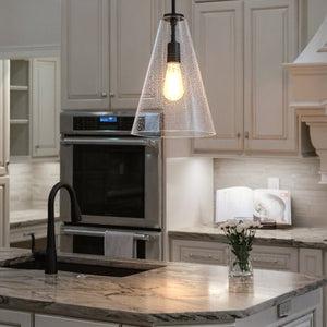 Urban Ambiance - Pendant - UKC20134 Casual Indoor Pendant, 15.25''H x 10.25''W x 10.25''Dep, Olde Bronze Finish, Opalyn Collection - 