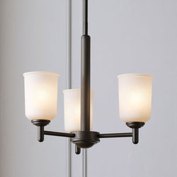 Urban Ambiance - Chandelier - UKC20161 New Traditional Indoor Chandelier, 15.25''H x 17.5''W x 17.5''Dep, Olde Bronze Finish, Corvelle Collection - 