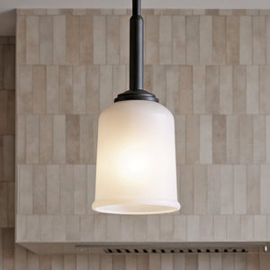 Urban Ambiance - Pendant - UKC20167 New Traditional Indoor Pendant, 11.25''H x 4.5''W x 4.5''Dep, Olde Bronze Finish, Corvelle Collection - 