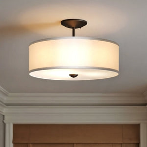 Urban Ambiance - Ceiling Light - UKC20173 New Traditional Indoor Ceiling Light, 11.5''H x 18''W x 18''Dep, Olde Bronze Finish, Corvelle Collection - 