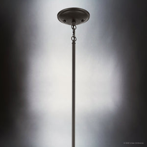 Urban Ambiance - Chandelier - UKC20203 New Traditional Indoor Chandelier, 26.5''H x 26.5''W x 26.5''Dep, Olde Bronze Finish, Corvelle Collection - 