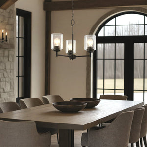 Urban Ambiance - Chandelier - UKC20211 New Traditional Indoor Chandelier, 15.5''H x 18''W x 18''Dep, Olde Bronze Finish, Ravencourt Collection - 