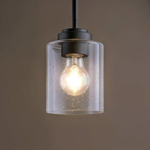 Urban Ambiance - Pendant - UKC20217 New Traditional Indoor Pendant, 7.5''H x 4.25''W x 4.25''Dep, Olde Bronze Finish, Ravencourt Collection - 