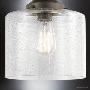 Urban Ambiance - Ceiling Light - UKC20219 New Traditional Indoor Ceiling Light, 10.62''H x 8.5''W x 8.5''Dep, Olde Bronze Finish, Ravencourt Collection - 