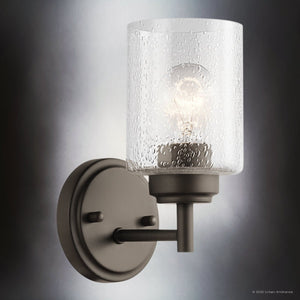 Urban Ambiance - Bath Light - UKC20221 New Traditional Indoor Bath Light, 9.25''H x 4.75''W x 6.5''Dep, Olde Bronze Finish, Ravencourt Collection - 