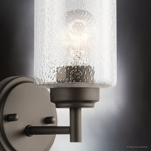 Urban Ambiance - Bath Light - UKC20221 New Traditional Indoor Bath Light, 9.25''H x 4.75''W x 6.5''Dep, Olde Bronze Finish, Ravencourt Collection - 