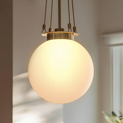 Urban Ambiance - Pendant - UKC20253 Industrial Indoor Pendant, 33.25''H x 10.5''W x 10.5''Dep, Champagne Bronze Finish, Ardenton Collection - 