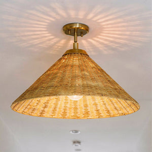 Urban Ambiance - Pendant - UKC20272 Coastal Indoor Pendant, 11.75''H x 24.25''W x 24.25''Dep, Champagne Bronze Finish, Corvane Collection - 
