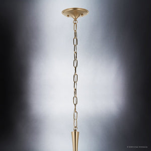 Urban Ambiance - Pendant - UKC20291 Industrial Indoor Pendant, 12.75''H x 24.25''W x 24.25''Dep, White Finish, Belvarra Collection - 