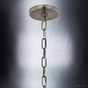 Urban Ambiance - Pendant - UKC20301 Industrial Indoor Pendant, 17''H x 13''W x 13''Dep, Classic Pewter Finish, Crestwood Collection - 