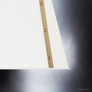 Urban Ambiance - Pendant - UKC20304 Industrial Indoor Pendant, 17''H x 13''W x 13''Dep, White Finish, Crestwood Collection - 