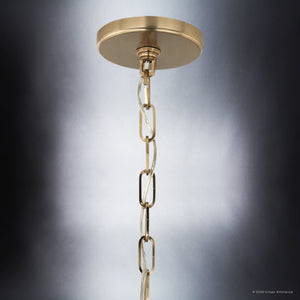 Urban Ambiance - Pendant - UKC20305 Industrial Indoor Pendant, 22.5''H x 18''W x 18''Dep, Black Finish, Crestwood Collection - 