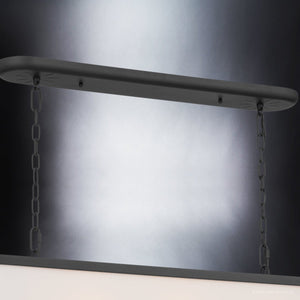 Urban Ambiance - Chandelier - UKC20327 Transitional Indoor Chandelier, 16''H x 13''W x 13''Dep, Textured Black Finish, Evermont Collection - 