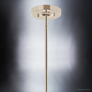 Urban Ambiance - Chandelier - UKC20368 Modern Indoor Chandelier, 47.75''H x 47.75''W x 47.75''Dep, Polished Nickel Finish, Westmere Collection - 