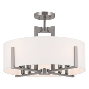 Urban Ambiance - Pendant - UKC20374 Transitional Ceiling Light, 14.5''H x 20''W x 20''Dep, Classic Pewter Finish, Oakmont Collection -