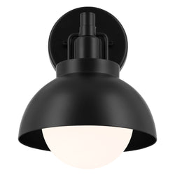 Urban Ambiance - Ceiling Light - UKC20420 Industrial Indoor Ceiling Light, 11.25''H x 8''W x 9.5''Dep, Black Finish, Averleigh Collection - 