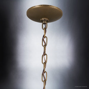 Urban Ambiance - Pendant - UKC20431 Vintage Indoor Pendant, 15.25''H x 12.25''W x 12.25''Dep, Character Bronze Finish, Brightmoor Collection - 