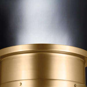 Urban Ambiance - Ceiling Light - UKC20461 Modern Indoor Ceiling Light, 5.75''H x 14.25''W x 14.25''Dep, Brushed Natural Brass Finish, Harrington Collection - 