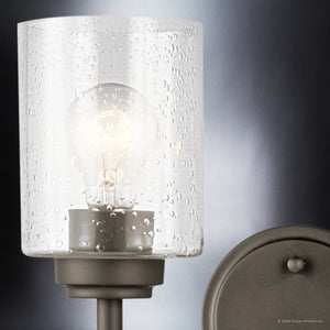 Urban Ambiance - Bath Light - UKC20503 Industrial Indoor Bath Light, 9.25''H x 13''W x 6.5''Dep, Olde Bronze Finish, Ravencourt Collection - 