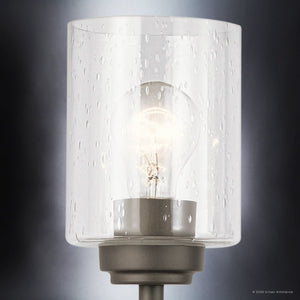 Urban Ambiance - Bath Light - UKC20507 Industrial Indoor Bath Light, 9.25''H x 21.5''W x 6.5''Dep, Olde Bronze Finish, Ravencourt Collection - 