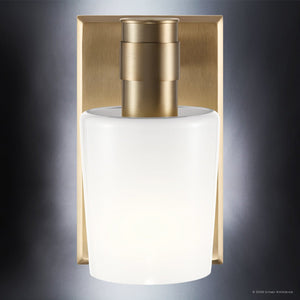 Urban Ambiance - Wall Sconce - UKC20521 Contemporary Indoor Wall Sconce, 8.5''H x 5''W x 6.5''Dep, Champagne Bronze Finish, Northwick Collection -